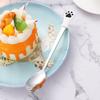 Drink Cute Cat Claw Stainless Steel Coffee Spoon Kitchen Supplies Tableware Dessert Spoons