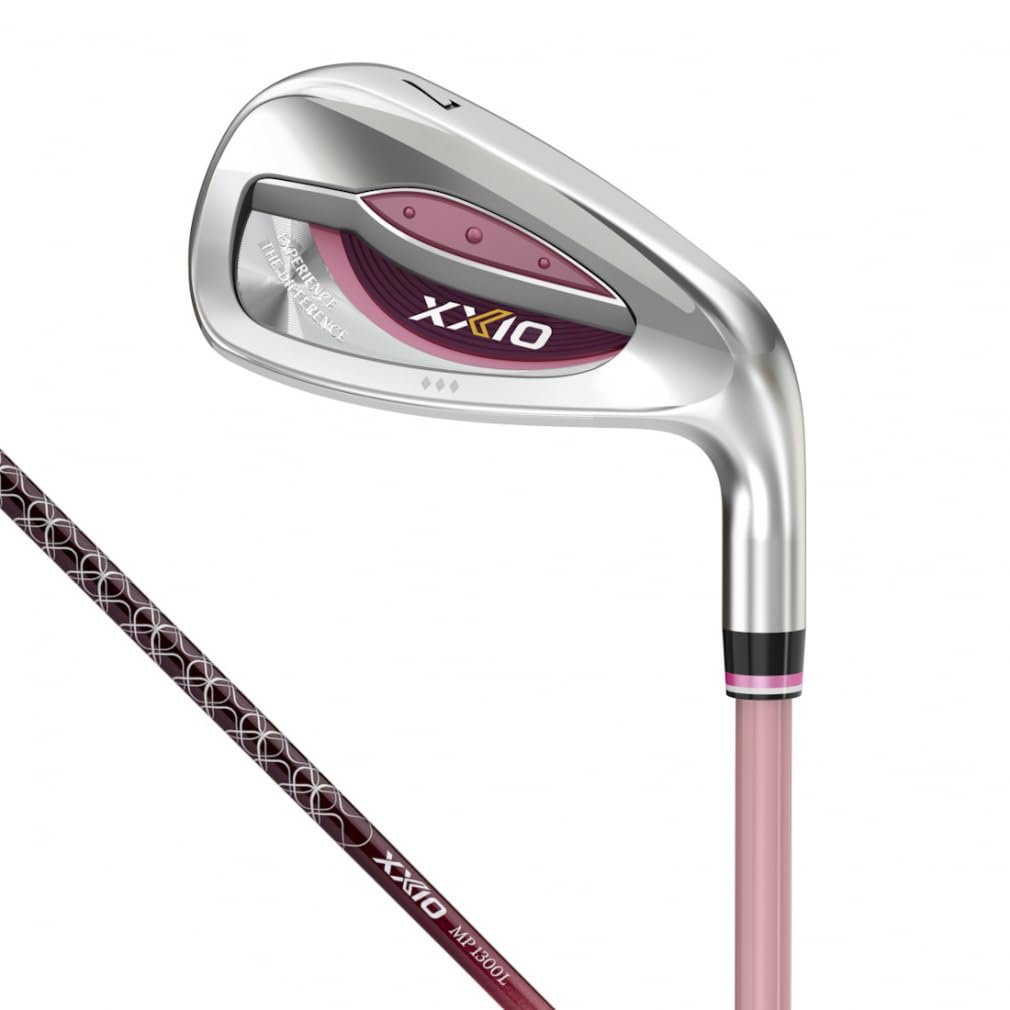 DUNLOP XXIO Thirteen Ladies Iron Set 5 предметов MP1300L Shaft Carbon Right Bordeaux Count SW L # 7-9, PW, Flex