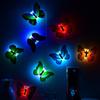 Изменение цвета Симпатичные бабочки LED Night Light Home Room Desk Wall Decor