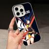 Game GI Xiangling Jelly Double layer White Mobile Phone Case for iPhone 17 16 15 14 13 12 11 Air Pro Max Plus Protective