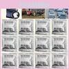 12pcs Toilet Camping Chemicals Poo Gel Curing Agent Outdoor Deodorant Portable