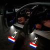 2PCS LED Ghost  Projector Car Door Welcome Atmosphere Shadow Light For Lexus LX Emblem LX570 LX600 2007-2015 Accessories