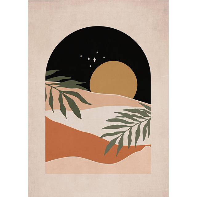 Абстрактная Бохо Небесная Коллекция Принты Постер Холст Картина Современное Настенное Искусство Картина Для Гостиной Спальни Домашнее Украшение