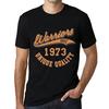 Мужская винтажная футболка с рисунком Warriors Since 1973 Deep Black