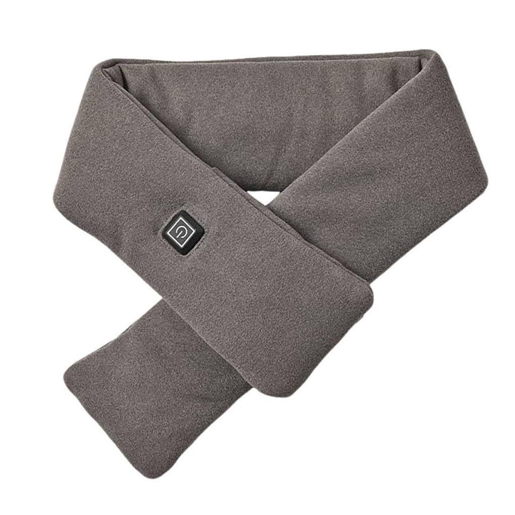 Электрический шарф с подогревом для шеи зимний теплый шарф с подогревом мягкий трехрежимный контроль температуры грелка для шеи без аккумулятора