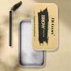 Fit Colors Eyebrow Soap Clear Brow Styling Gel Waterproof Long-Lasting Feathered Wild Brows Shaper with Spoolie Brush Eye Makeup Kit for Women