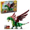LEGO Creator Medieval Dragon Toy Block91011Elementary School Students Animal Creatures 31161