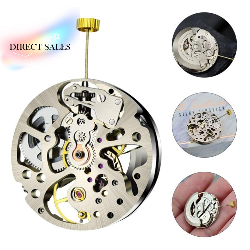 White Movement Watch Movement 3 Pin Design Single Calendar Watch Movement Replacement 3 Hands Automatic Mechanism