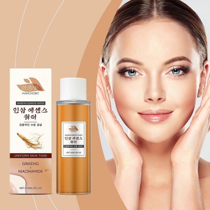 hanchobit Ginseng Essence Toner Moisturizing and Hydrating Brightening Oil Control Essence Spray Universal Makeup