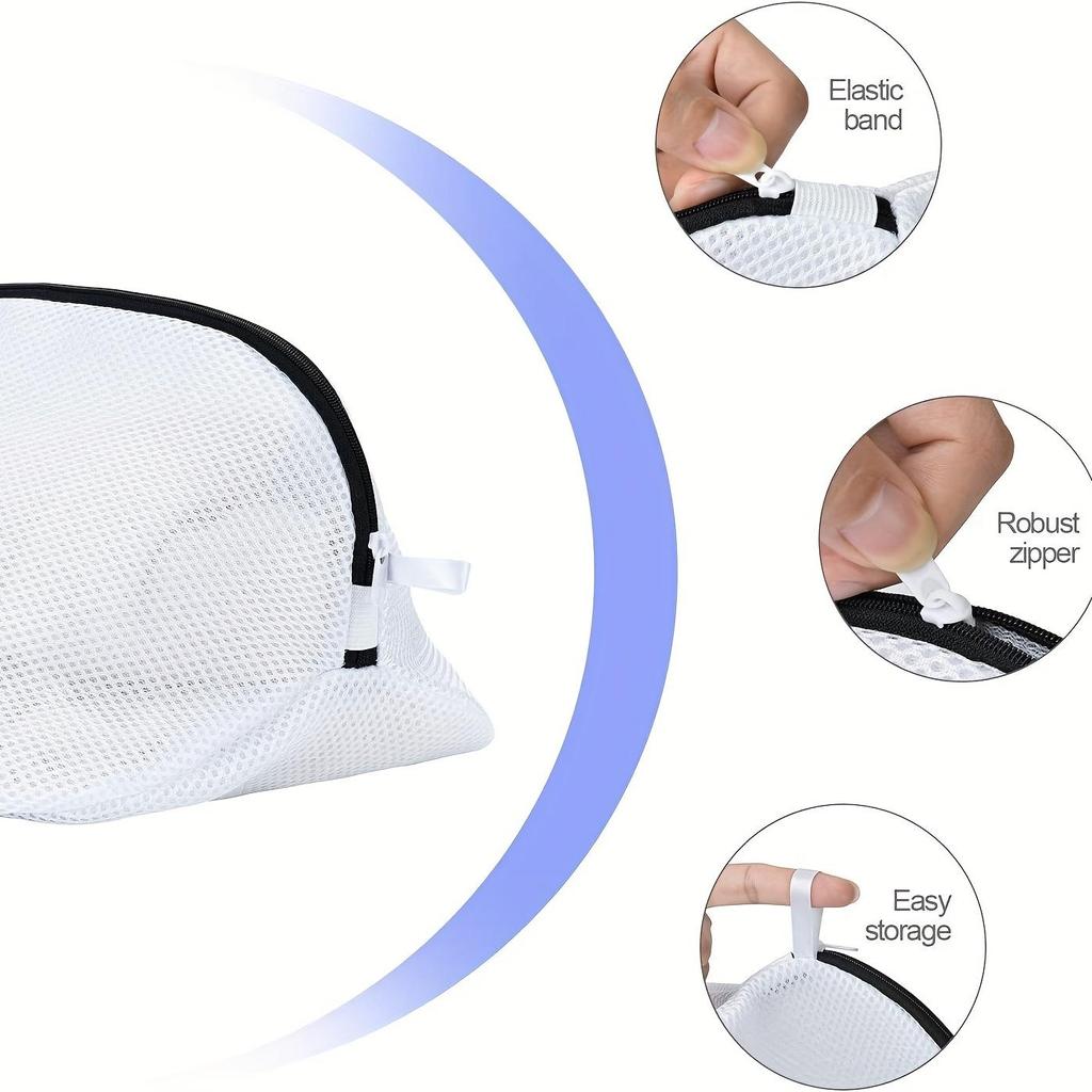 1 шт. мешок для стирки обуви, многофункциональная бытовая стиральная машина, специальный мешок для мытья обуви, большой мешок для стирки обуви с утолщенной сеткой