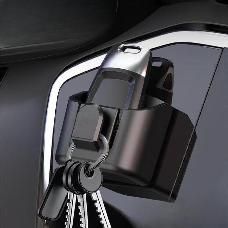 Бокс для хранения ключей от автомобиля, Автомобильные принадлежности Бокс для хранения в автомобиле, Бокс для хранения карт и пульта дистанционного управления на центральной консоли приборной панели