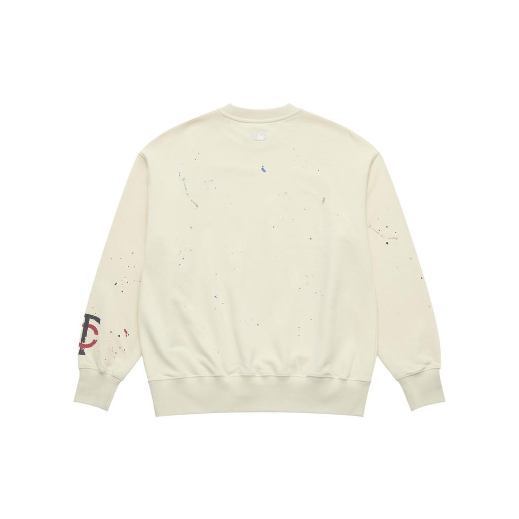 MLB 25FW Sweatshirt Unisex Standard Ivory 3AMTG0154-00CRS