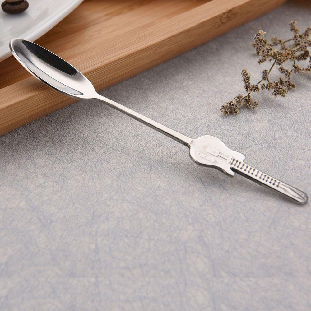 Нержавеющая сталь длинная ручка барные инструменты для питья кухонный гаджет кофейная ложка столовые приборы посуда чайная ложка