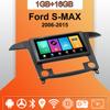 Автомобильное радио Android Auto Carplay для Ford S-MAX 2006-2015, мультимедийный проигрыватель, головное устройство, стерео, GPS-навигация, BT, WIFI, 1+16 ГБ