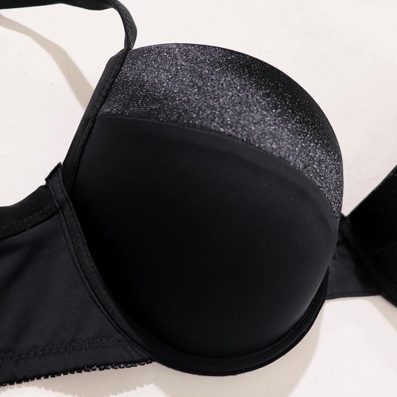 Бюстгальтер Push Up для женщин с косточками и подкладкой 75B 80B 85B 90B Чашка Спорт Простое и стильное нижнее белье