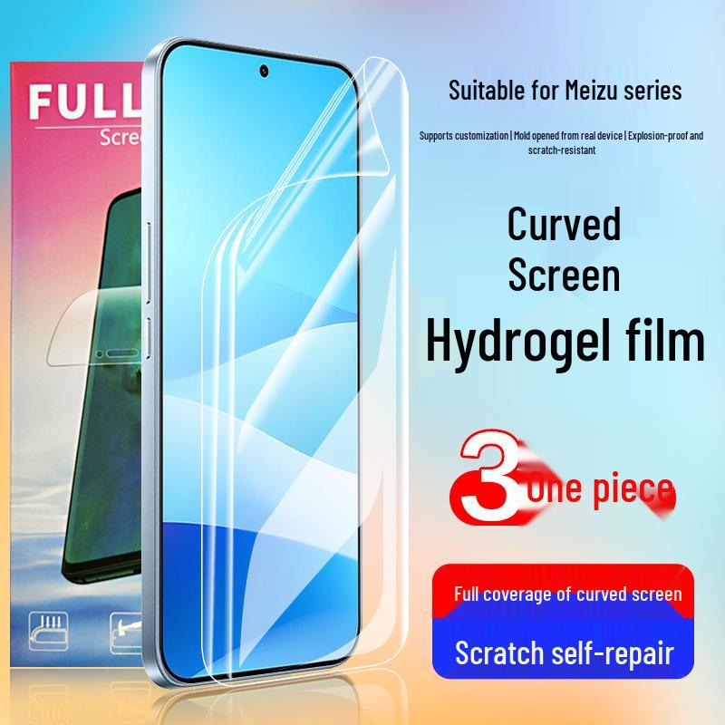 Взрывозащищенный TPU Гидрогелевый Кристальный Защитный Экран для Meizu Note16 Pro