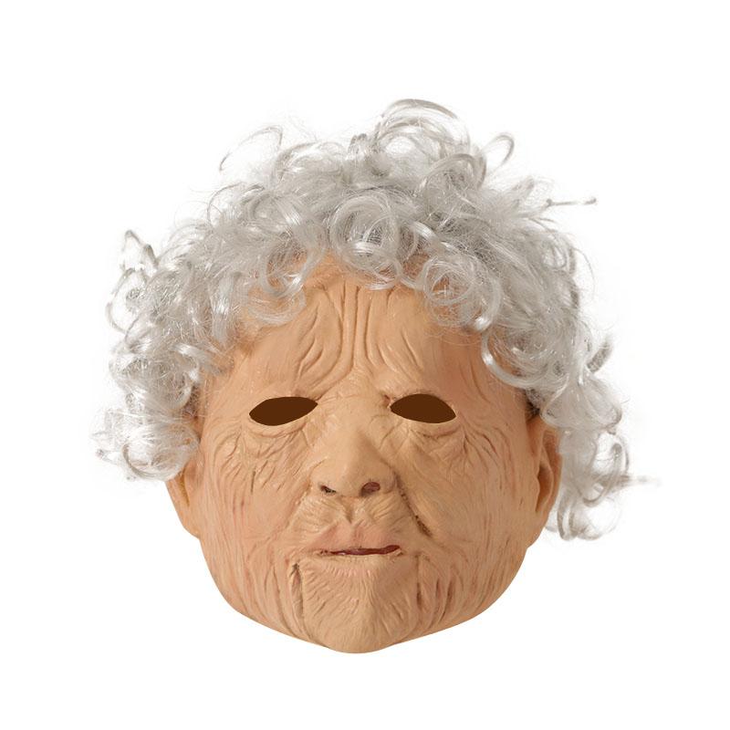 2026 High Quality Realistic New Product Halloween Party Dress up Old Man 2024 Custom Halloween Mask