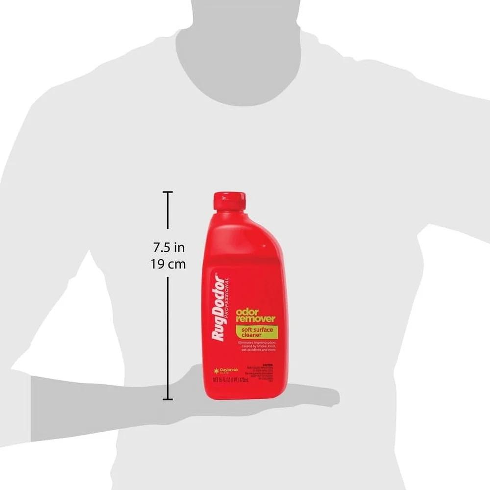 Odor Remover Cleaner Soft Surfaces Eliminates Pet Urine Smoke Food Stains Deep Cleans Carpets Upholstery Fresh Scent Non-Toxic