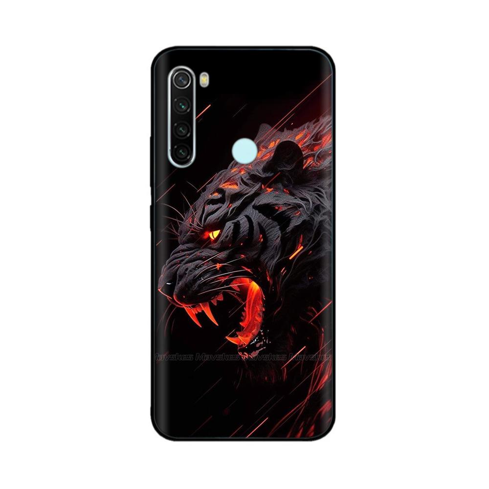 Для Xiaomi Redmi Note 8T Чехол с узором Полная защита Мягкий жидкий силикон Мультяшный чехол для Redmi Note 8T Note8T Оболочка Fundas