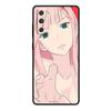 Чехол для телефона Samsung S21 Plus S9 S10 S20 FE 2022 S7 S10e S22 Ultra 5G S8 противоударный Zero Two Darling in the FranXX Anime