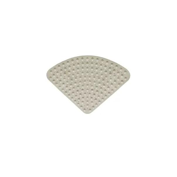 Большой веерообразный нескользящий коврик для ванной комнаты, однотонный коврик для ванной, коврик для туалета, напольный коврик для душевой комнаты