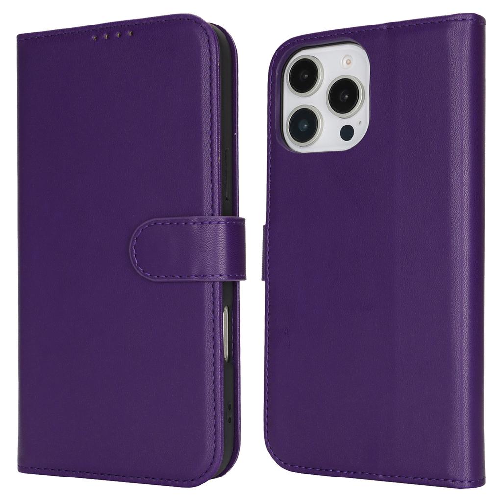 For iPhone 16 Pro Stand Case Shockproof Leather Wallet Phone Cover