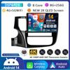 Android 14 Carplay для Mitsubishi Outlander 3 GF0W GG0W 2012 2013 2014 2015 2016-2018 Автомобильный радиоприемник GPS Мультимедийный проигрыватель Стерео DSP