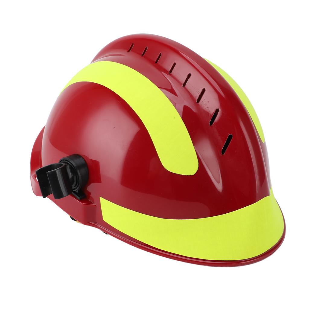 Rescue Safety Helmets Heat Resisting Shock Resistance Adjustable Vented Rescue Hard Hat for Fire