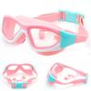 High-definition Kidsren's Swimming Goggles For Boys And Girls Anti-fog Swimming Goggles Large-frame Goggles Comfortable Silic