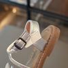 kt Cat cartoon Shiny Princess sandals Summer New children's soft-soled Roman shoes