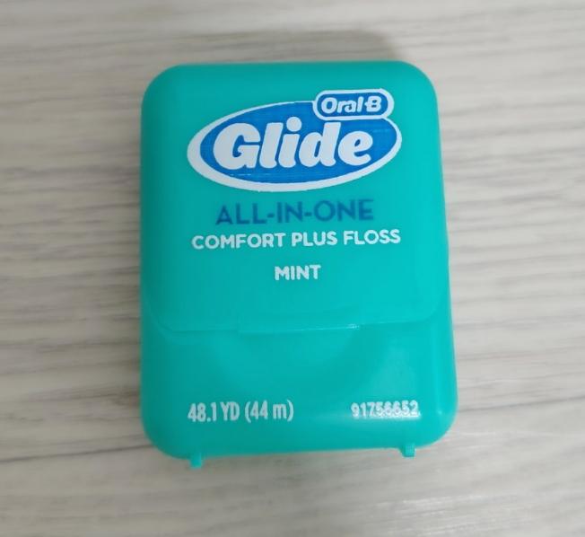 Зубная нить Oral B Glide Мятная 44м(1 упаковка 6 шт.)Уход за зубами Все-в-одном комфорт плюс