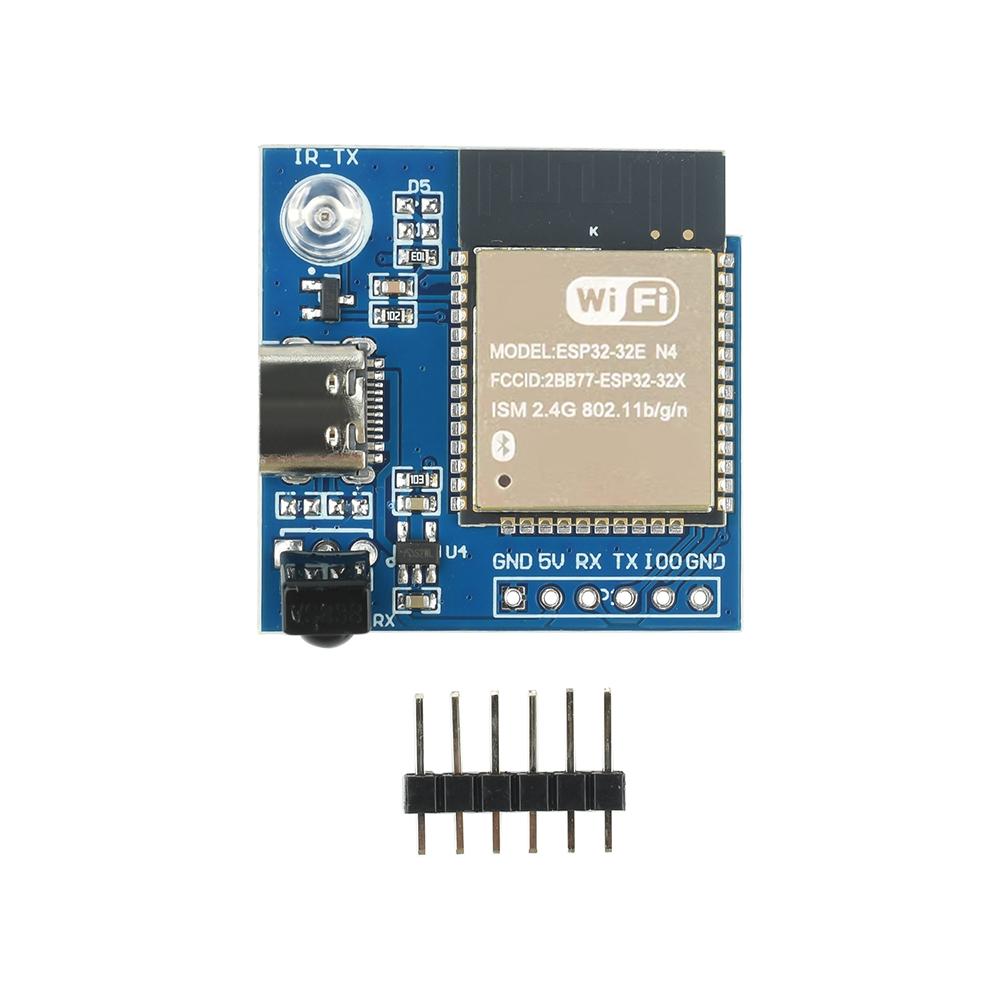 ESP32E-N4 Программируемый инфракрасный передатчик/приемник Поддержка команд NEC Модуль проброса WiFi Беспроводной пульт переключения Тип-C