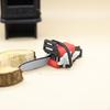 Миниатюрная бензопила Модель Декор для микро-сцены Коллекционная Имитация Садовая фигурка Фея