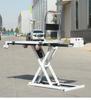 Ximu Electric Car Lifting Flatbed Scissor Lift Table with Retractable Steel Plate