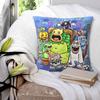 My Singing Monsters Characters Square Pillowcase Pillow Cover Cushion Zip Decorative Comfort Throw Pillow for Home Bedroom