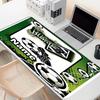 Custom Name Personalized Borussia Monchengladbach Pattern Mousepad, Laptop PC Desk Mat, Decorative Desk Mat for Home Keyboard Pad Gift