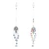 Seven Pearl Crystal Catcher Glass Prisms Hanging Rainbow Make Chaser for Window Curtains Chandelier Pendant Decor Wind Chimes