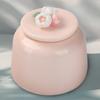 DiDiBirDi Mini Urn, Perfect for Keeping Your Pet's Ashes, Perfect for Two-Part Cremation, Includes a Compact Urn Cover and Pink Cover, Ideal for