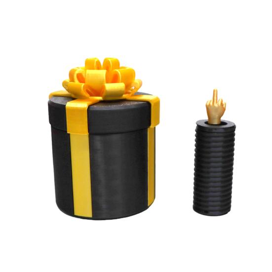 Раздражающая коробка для подарков с вложенными винтами, напечатанная на 3D-принтере, Раздражающая подарочная коробка, Многоразовая коробка-головоломка для розыгрыша с денежным подарком, Рождество, Дни рождения, Прикольные подарки