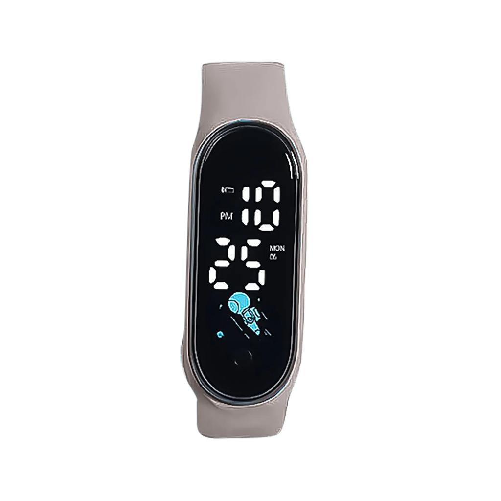 Children watch Solid Color Adjustable Strap Led Digital Electronic Sports Wrist Watch For Boys Girls Watches Sports Wristwatches