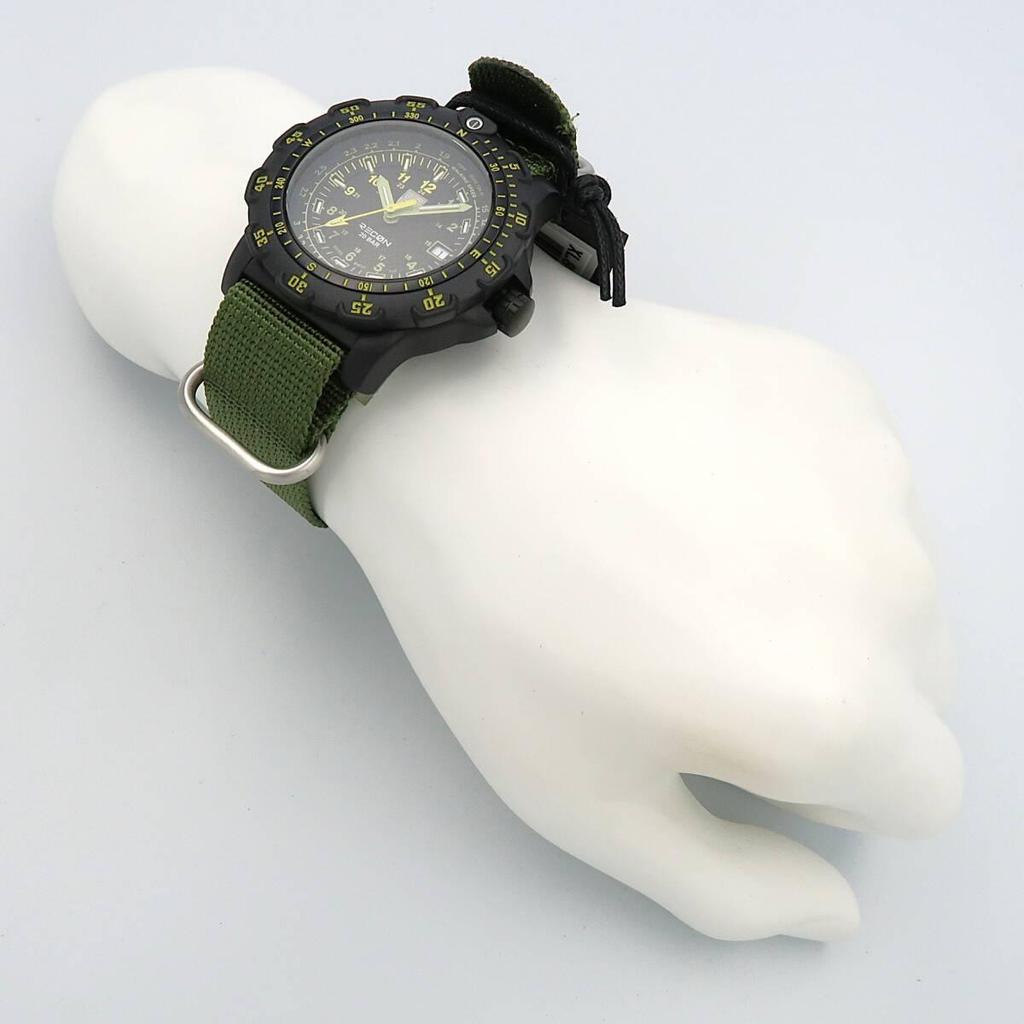 Б/у Luminox Luminox XL.8826.MI Recon Military Черно-зеленый Сапфировое стекло