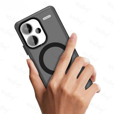 Чехол для Redmi Note 13 Pro Plus Чехол Redmi Note13 Pro+ Магнитная адсорбция Беспроводная зарядка Чехол для Redmi Note 13 Pro Plus