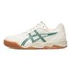 Asics Кроссовки Gel-Twist из искусственной кожи, удобные, модные, прочные, дышащие, низкие, унисекс, белые и зеленые, артикул 1203A645-100