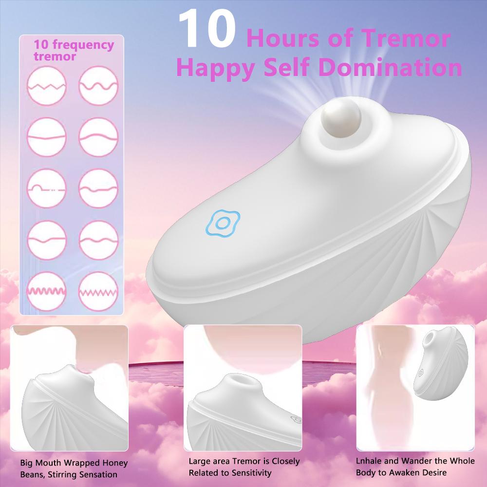 Mini Shell Design Sucking Vibrator Vaginal Climax Blowjob Etotic Nipple G point Stimulator Masturbator Sex Toys for Women