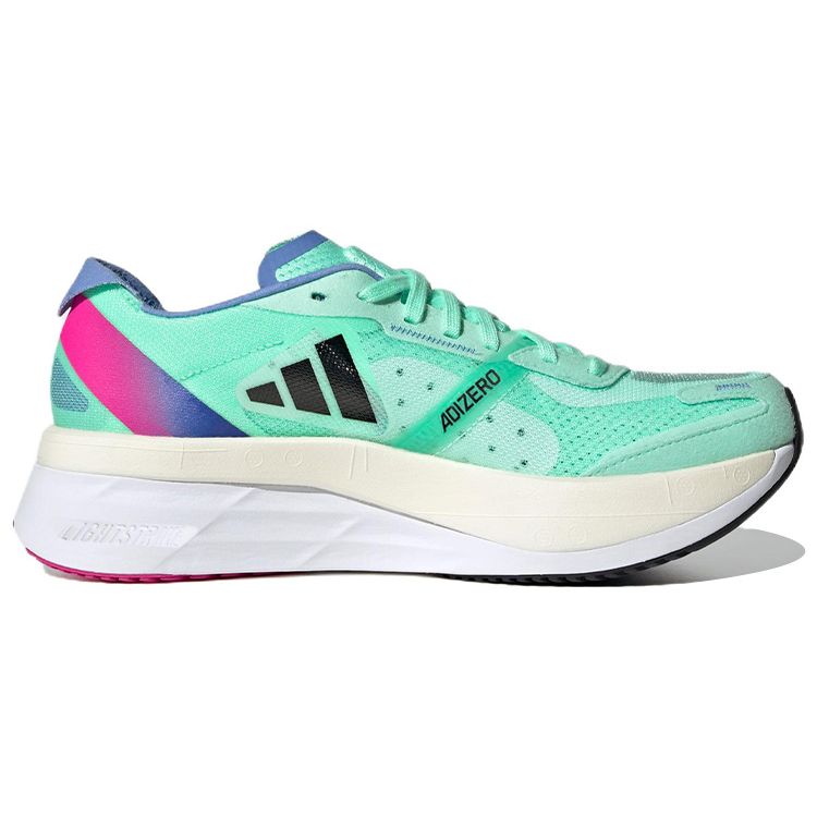 Adidas Adizero Boston 11 Pulse Mint Pink Женские кроссовки Green Cloud-White Crystal-White HQ3696