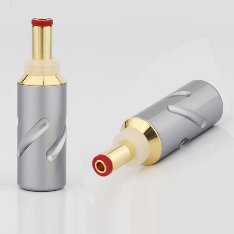 for Monosaudio DC2.1G DC2.5G- Connector Jack DC25G 24K Gold-plated DC Female Power Plug For Audiophile Applications