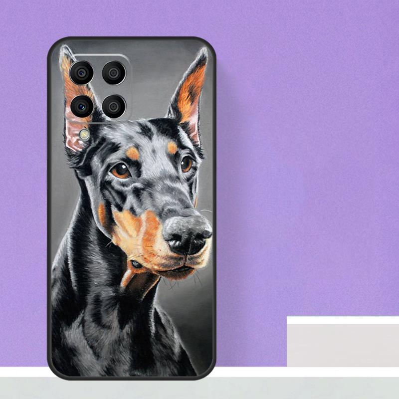 Dachshund Doberman Dog Case For Samsung Galaxy M14 M34 M54 M31 M11 M13 M53 M51 M12 M32 M52 M16 M36 M56 M15 M35 M55