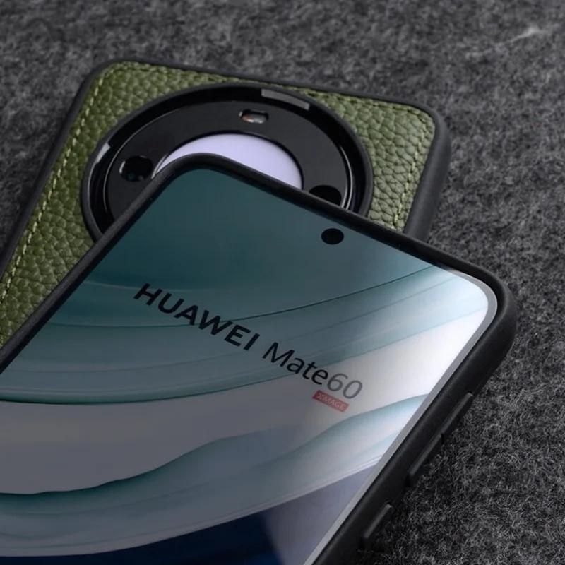 Оригинальный кожаный чехол Melkco из коровьей кожи для Huawei Mate 60 Pro Plus Mate 60 Силиконовый бампер Защита камеры Ударопрочная задняя крышка
