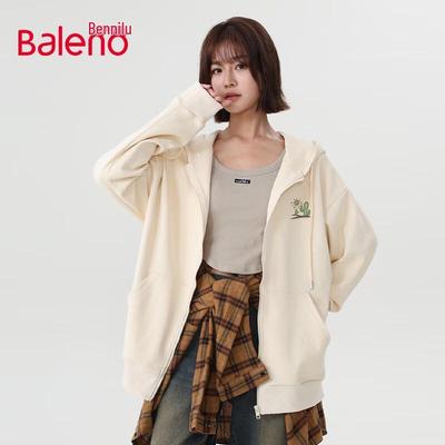 Мужской осенний свитшот оверсайз с графикой Baleno