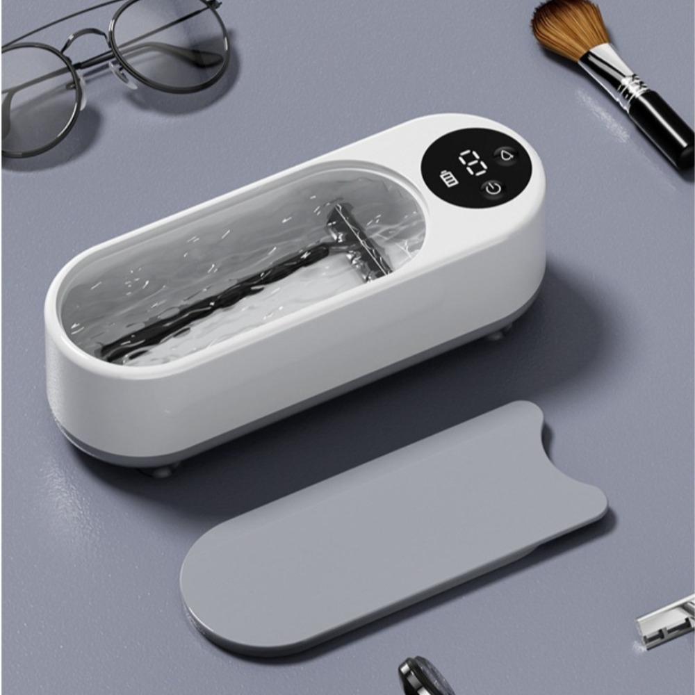 1 шт. Высокочастотный ультразвуковой очиститель очков - беспроводное управление, многоцелевая очистка очков и аксессуаров